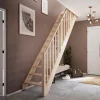 Fortia Escalier droit bois 13 marches Rapallo