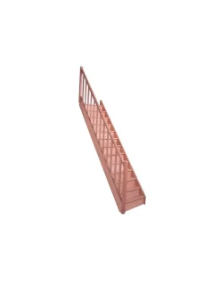 Escalier Droit Hêtre LC 80cm Kit Rampe H Sol Sol 280 Cm-Woodup Best