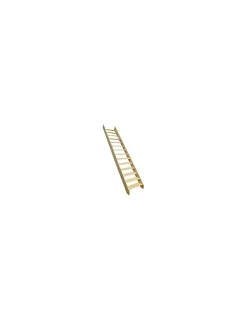Woodup Escalier Droit Sapin Moreno 285 Cm Kit Recoupable Sans Rampe Sans Contremarche H Sol Sol 285 Cm