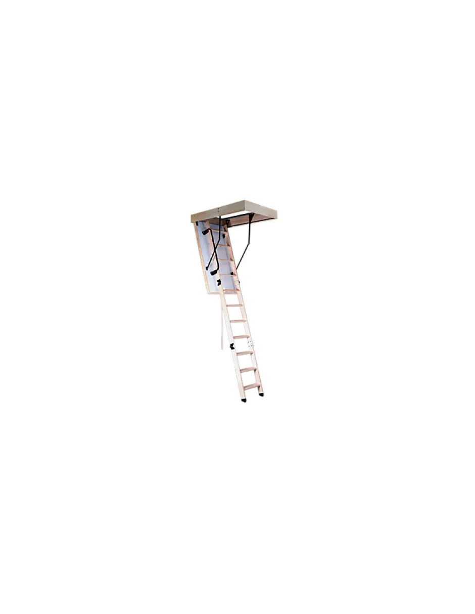 Escalier Escamotable Bois Isole 46 Mm Caisson 140 X 70 Cm-Woodup Discount