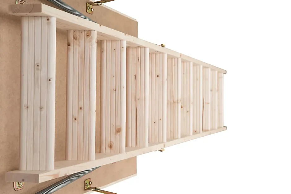 Escalier escamotable (échelle 3 plans 12 marches 120x60)- Clearance