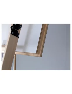 Escalier Escamotable Grande Hauteur Isolé 26 Mm H 330 Cm Caisson 140 X 70 Cm-Woodup