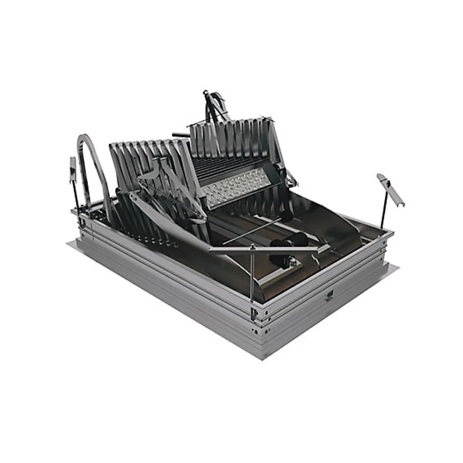 Matisere Escalier escamotable électrique - Trappe : 70x130cm - Hauteur max 3.00m - FGM70/130-300-C