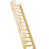 Woodup Escalier Gain De Place Basseyre 287 Cm Kit Recoupable80 Avec Rampe H Sol Sol 287 Cm