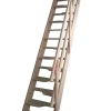 Woodup Escalier Gain De Place Nugere 280 Cm Kit Recoupable Hêtre LC H Sol Sol 280 Cm