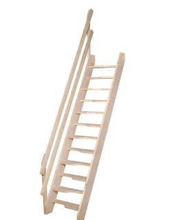 Woodup Escalier Gain De Place Nugere 280 Cm Kit Recoupable Sapin H Sol Sol 280 Cm