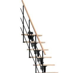 Escalier quart tournant modulaire Sogem hêtre Lyon- Online