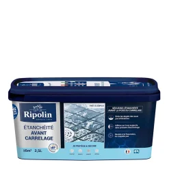 Etanchéité avant carrelage intérieur mat 2,5L-Ripolin