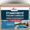 Etanchéité Piscine Carrelée - Résine Transparente KIT ARCACLEAR PISCINE Transparent - 5 m², support poreux --Arcane Industries Sale