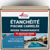 Arcane Industries Etanchéité Piscine Carrelée - Résine Transparente KIT ARCACLEAR PISCINE Transparent - 5 m², support non poreux -