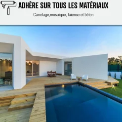 Arcane Industries Etanchéité Piscine Carrelée - Résine Transparente KIT ARCACLEAR PISCINE Transparent - 5 m², support non poreux -