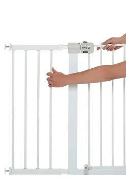 Safety 1st Extension barrière de sécurité en métal blanc Easy Close 28 cm
