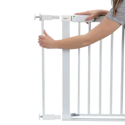 Safety 1st Extension barrière de sécurité en métal blanc 7 cm