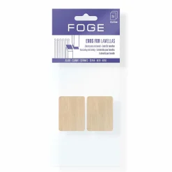 Extrémité adhésive vinyle imitation chêne pour lamelle 3 x 4 cm-