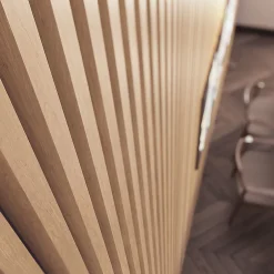 Extrémité adhésive vinyle imitation chêne pour lamelle 3 x 4 cm-