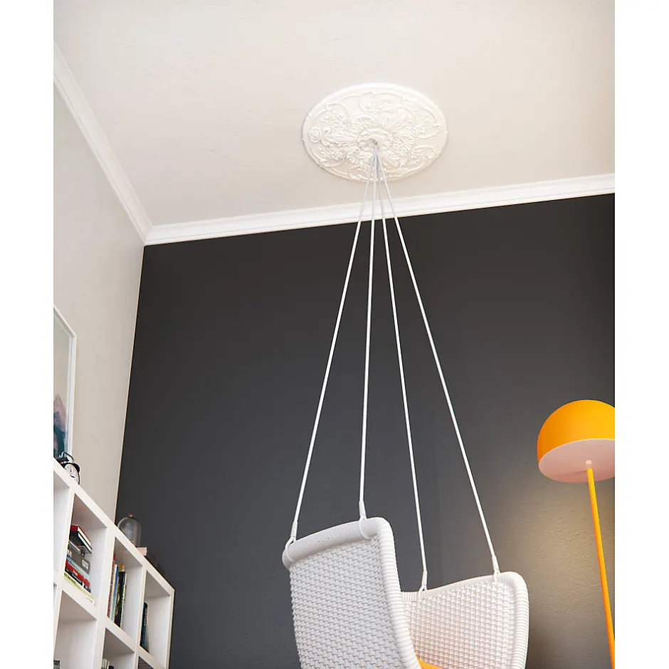 Decoflair F11 Moulure de plafond Polyuréthane 70 x 70 x 2000 - 1 pièce