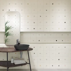 Vives Faïence Berta Picos Blanco 20 x 20cm ( vendu par boite de 0,8 m² )