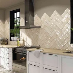 Reflex Boutique Faïence Effet Zellige Beige CINQUE TERRE Cream 10x30cm - Les Carreaux de Jean