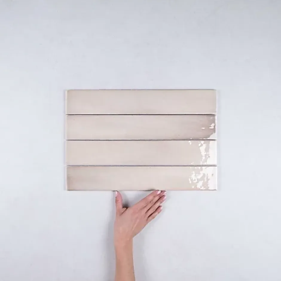 Faïence Effet Zellige Beige MANACOR 6,5x40 beige - Les Carreaux de Jean-Gioia Materia Outlet