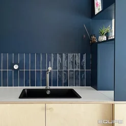 Faïence Effet Zellige Bleu Nuit VILLAGE 6,5x20 Royal Blue - LES CARREAUX DE JEAN-Gioia Materia New