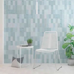 Faïence Effet Zellige Bleu Ciel FEZ Mat 6,2x12,5 Aqua - Les Carreaux de Jean-Les Carreaux De Jean Best