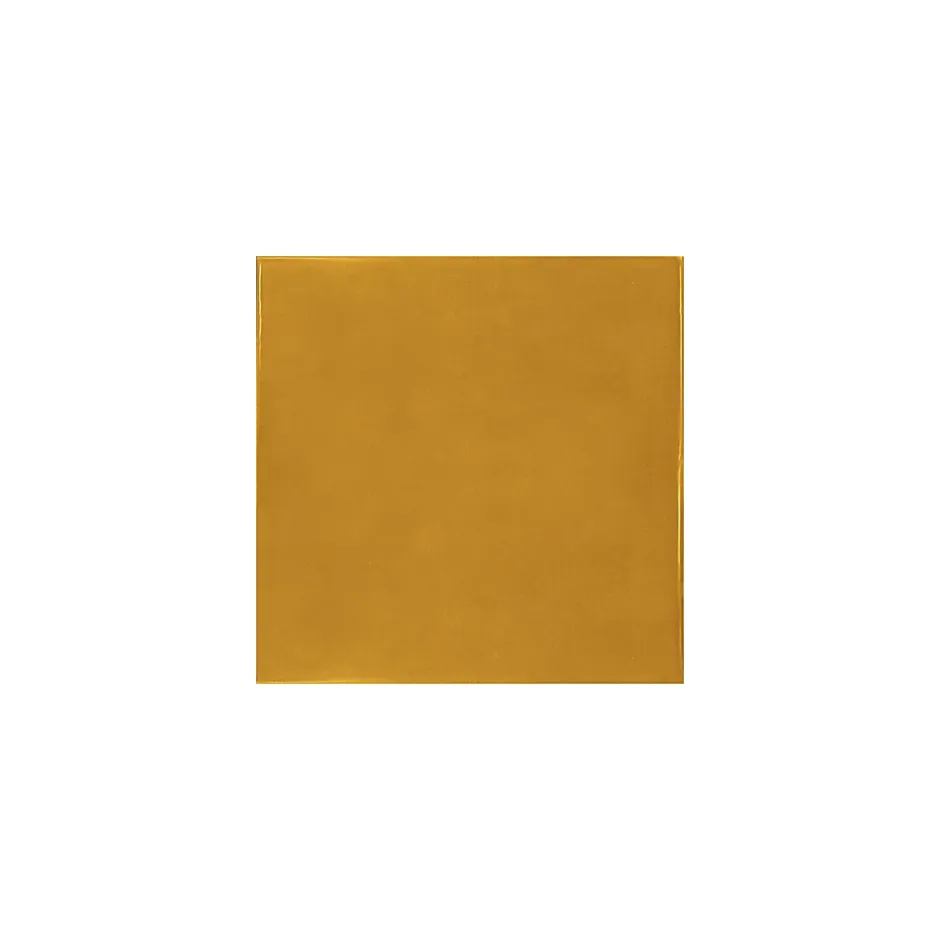 Gioia Materia Faïence Effet Zellige Jaune VILLAGE 6,5x20 Tuscany Gold - LES CARREAUX DE JEAN