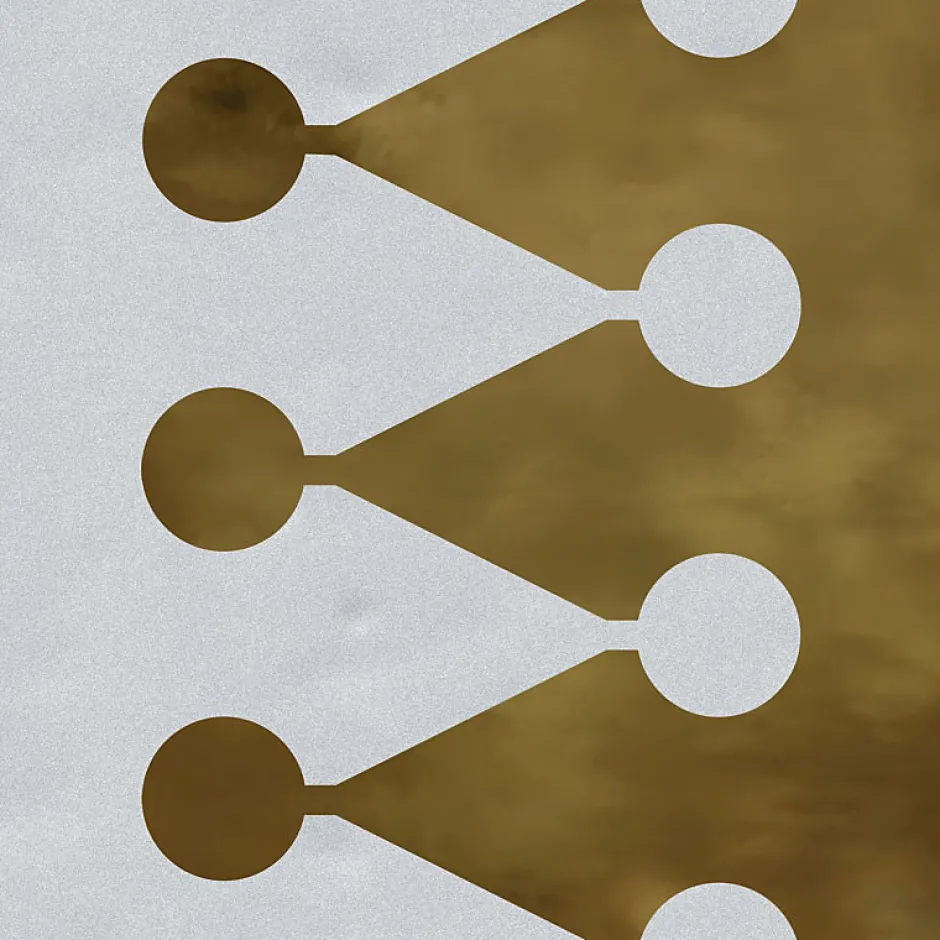 Faïence Filippo Soul Blason Humo Oro 20 x 20cm ( vendu par boite de 1 m² )-Vives Outlet