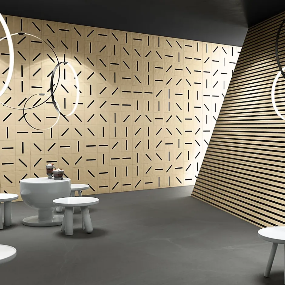 Vives Faïence Filippo Soul Garland Nacar Oro 20 x 20cm ( vendu par boite de 1 m² )