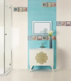 Cristacer Faïence Marta Marengo 60 x 20cm ( vendu par boite de 1,2 m² )