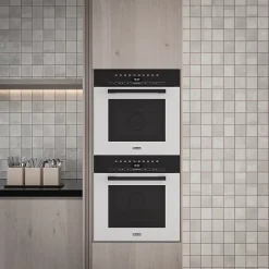 Faïence murale blanc brillant texturé L.60 x l.31,6 cm x ép.9 mm, Soul-Ecoceramic Hot