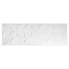 Faïence murale blanc décor géométrique L.90 x l.30 cm x ép.8,7 mm, Aragone-GoodHome Outlet