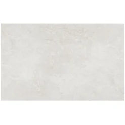 Faïence murale blanc gris effet marbré 25 x 40 cm Commo
