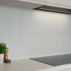 Faïence murale blanc mat L.40 x l.25 cm x ép.8,3 mm, Alexandrina-GoodHome Clearance