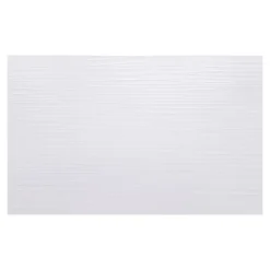 GoodHome Faïence murale décor relief linéaire blanc L.40 x l.25 cm x ép.8,3 mm, Alexandrina