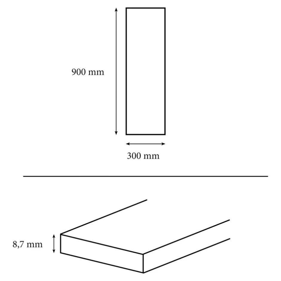 GoodHome Faïence murale effet marbre blanc brillant L.90 x l.30 cm x ép.8,7 mm, Oazis