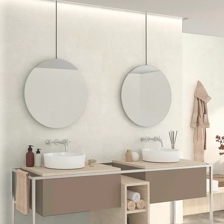 Faïence murale effet pierre gris mat L.60 x l.30 cm x ép.9 mm, Urano-Azulejos Benadresa Discount