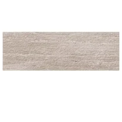 Faïence murale effet pierre beige mat décor texturé L.60 x l.20 cm x ép.9,5 mm, Althea-Ecoceramic Clearance