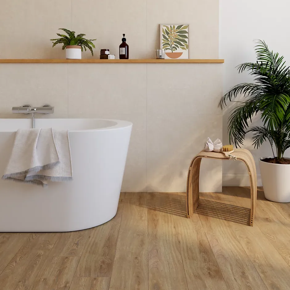 Faïence murale effet pierre ivoire mat L.60 x l.30 cm x ép.9 mm, Urano-Azulejos Benadresa Online