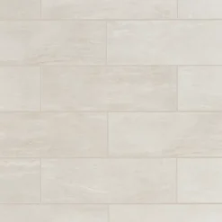 Faïence murale effet travertin ivoire mat L.60 x l.20 cm x ép.9,4 mm, Soft Travertin-GoodHome Best