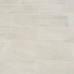 Faïence murale effet travertin ivoire mat L.60 x l.20 cm x ép.9,4 mm, Soft Travertin-GoodHome Best