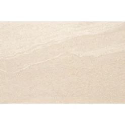 Faïence murale en terre cuite effet pierre beige mat L.40 x l.25 cm x ép.8,5 mm, Queens-Alaplana Discount