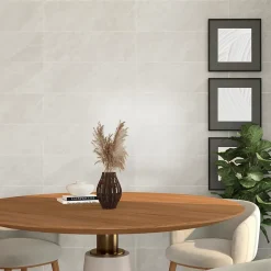 Faïence murale gris effet marbre brillant L.90 x l.30 cm x ép.10,5 mm, Balmoral-Baldocer Discount