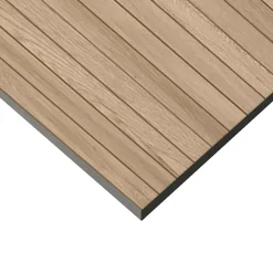 Faïence murale intérieur effet bois décor lamelles L.75 x l.25 cm x ép.9 mm, Teka- Clearance