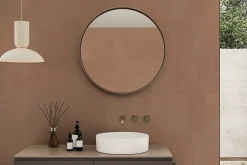 Faïence murale intérieur marron mat L.75 x l.25 x ép.9 mm, Terre- Best