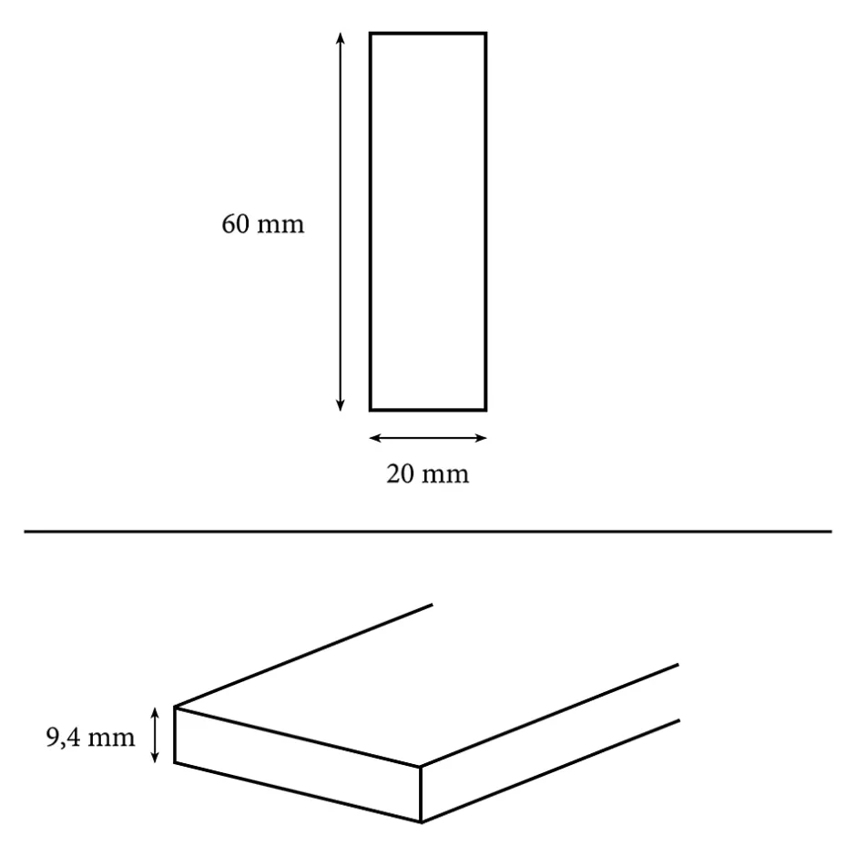 Faïence murale ivoire mat décor fines cannelures L.60 x l.20 cm x ép.9,4 mm, Soft Travertin-GoodHome Discount