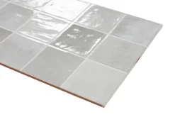 Faïence murale Soul square gris 32 x 60 cm