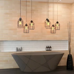 Faïence murale unie beige satin L.30 x l.7 cm, Minerra- Sale