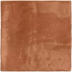 Faïence murale unie rose brillant L.10 x l.10 cm x ép.8 mm, Twist-Equipe Ceramica Outlet