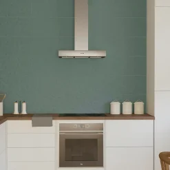 Faïence murale vert foncé mat décor 3D L.90 x l.30 cm x ép.10,5 mm, Aspen-Etile Online