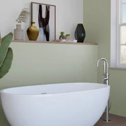 Faïence murale vert menthe mat L.90 x l.30 cm x ép.10,5 mm, Aspen-Etile Sale